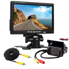 7'' Backup Camera and Monitor Kit System Reversing Night Vision For Truck RV Car