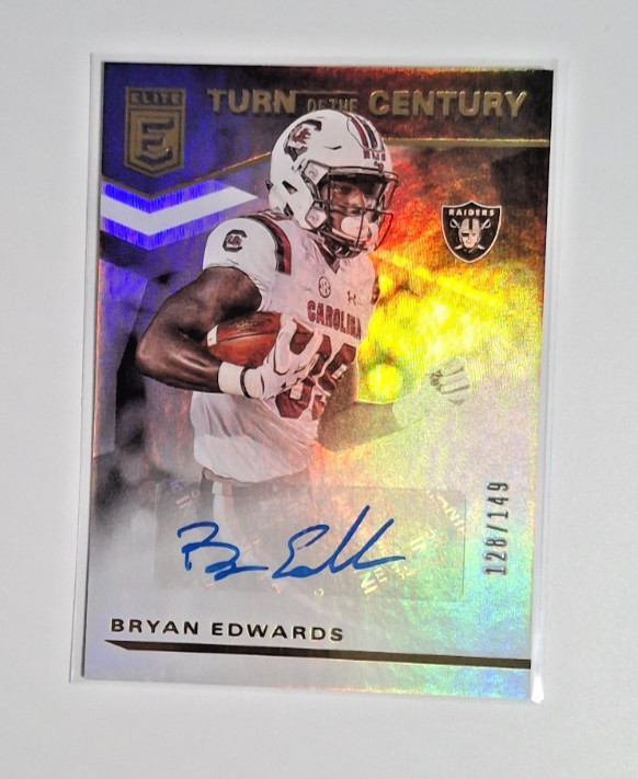 Bryan Edwards Panini Donruss Elite Turn of the Century Autographs #TCBE Base