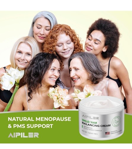 Aipler Wild Yamswurzel ausgleichende Creme erweiterte pflanzliche Formel Hot Flash. Ablaufdatum 3/27 - Bild 5 von 6