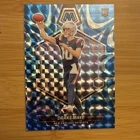 2024 Panini Mosaic - Rookies Drake Maye #303 Reactive Blue Mosaic Prizm (RC)