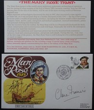 1982 Maritime Heritage The Mary Rose trust signed first day cover (4)
