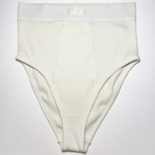 SKIMS Women s Cotton Rib Briefs in Bone Size XS