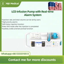 Rechargeable LCD Medical Syringe Pump with Real-Time Alarm System- Infusion Pump