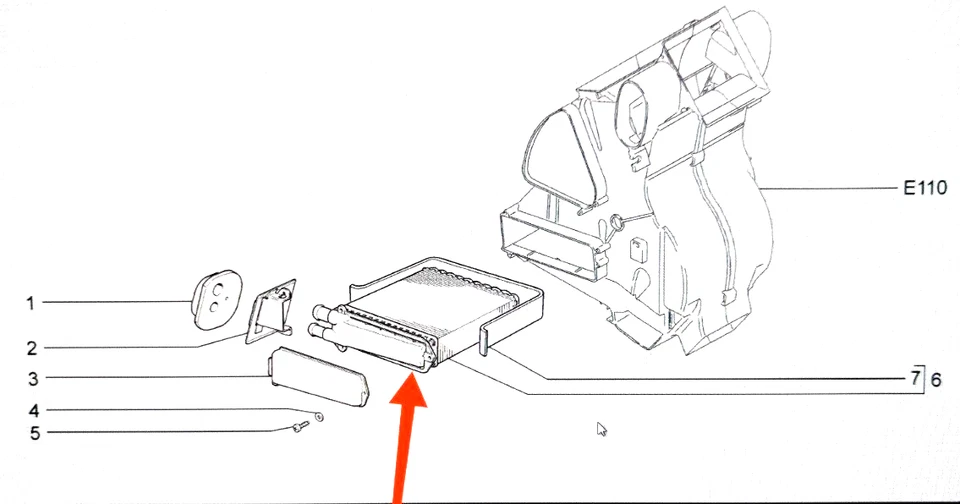 Radiador Calefactor Aluminio ORIGINAL Radiador LADA KALINA 1118 1117 1119 Foto 3 de 4