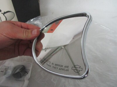 Harley-Davidson Chrome Fairing Mount Mirrors 56000077 for sale