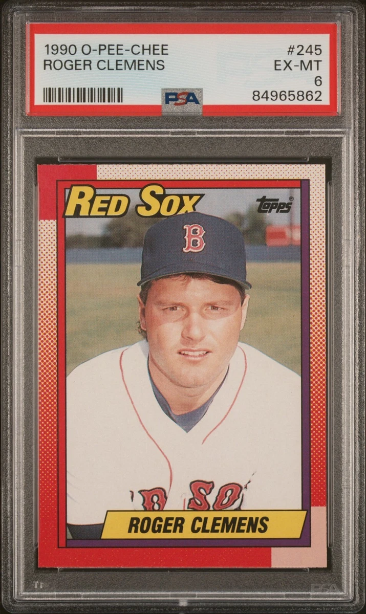 O-Pee-Chee Roger Clemens Baseball Sports Trading Cards for sale | eBay