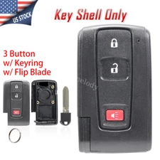 Replacement For 2004 2005 2006 2007 2008 2009 Toyota Prius Remote Key Fob Shell