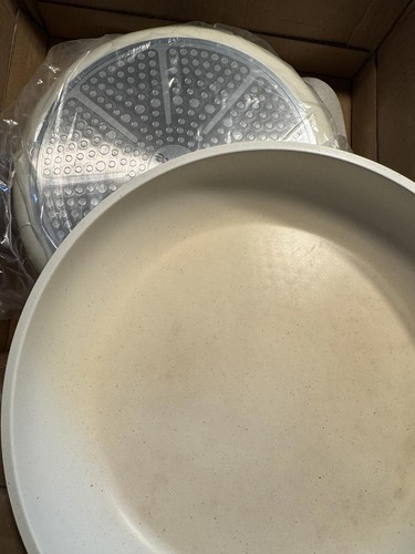Carote 14pc white granite sei pots and pans - Picture 2 of 9