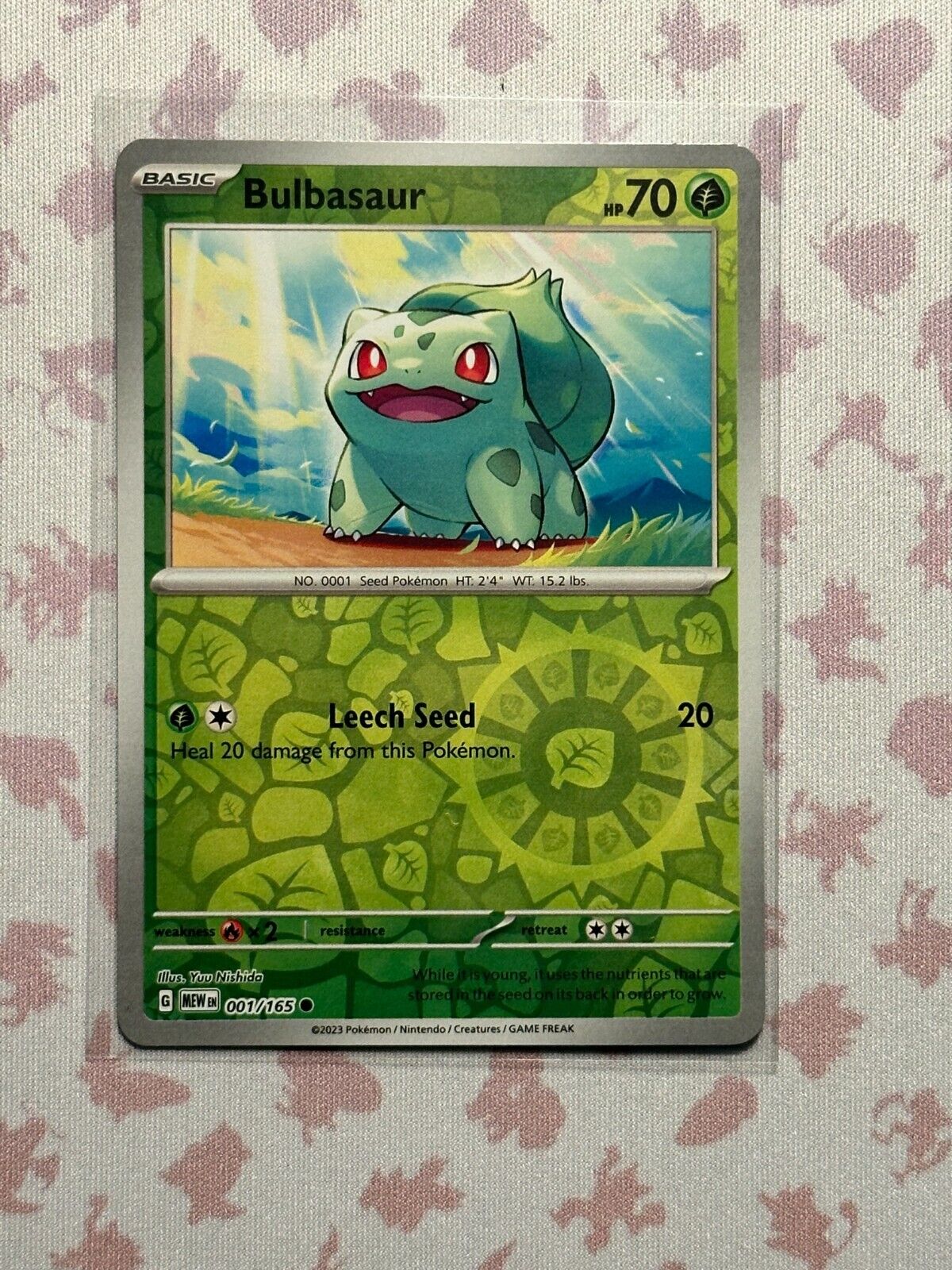 Erika's Bulbasaur #001 - Uncommon - Japanese Pokemon Singles » Japanese Gym  Leaders - Collector's Cache LLC