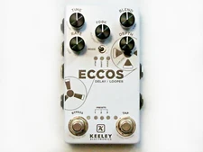 Used Keeley Eccos Tape Delay Looper Guitar Effects Pedal