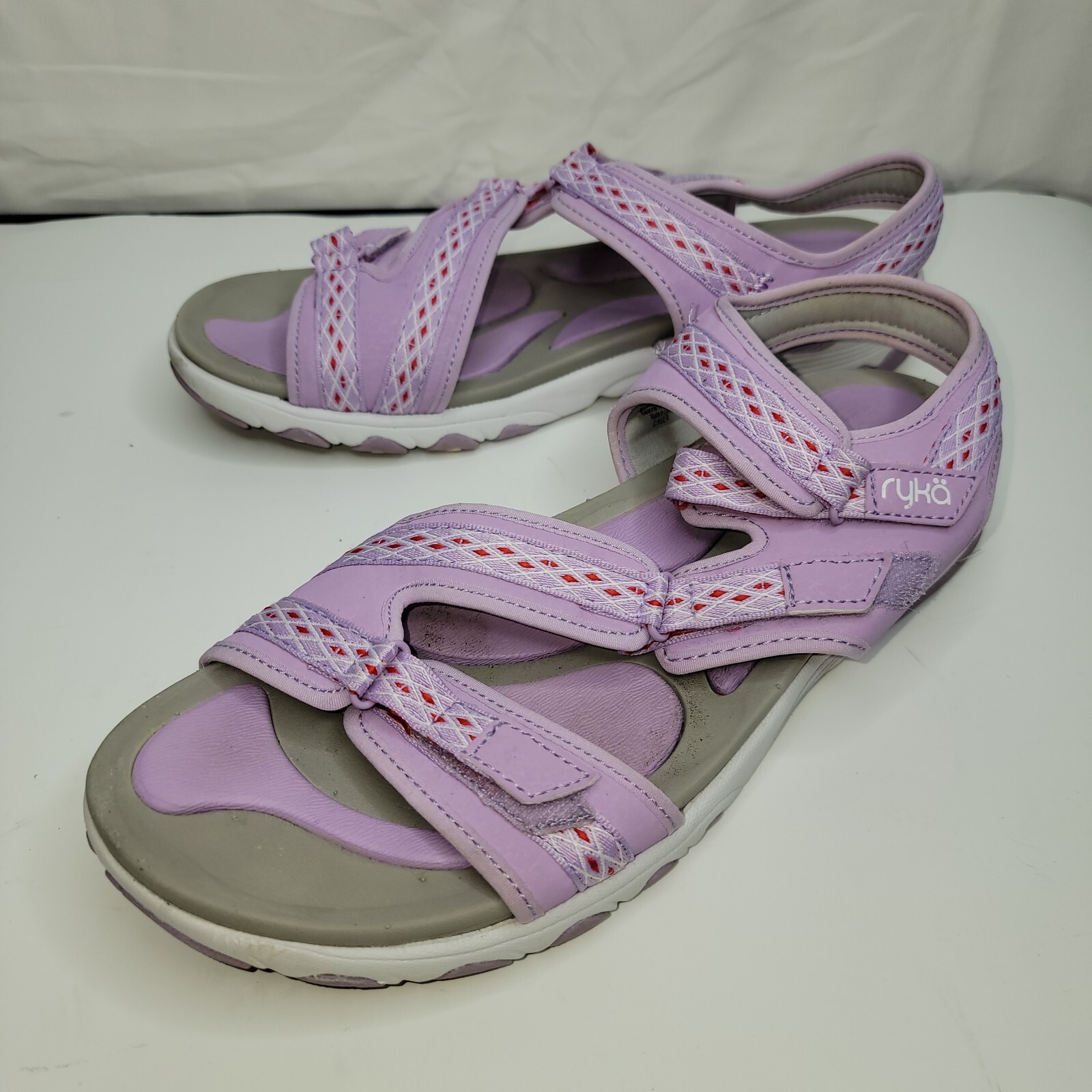 Ryka Ginger Purple Adjustable Sport Sandals Shoes Womens Size 10M | eBay