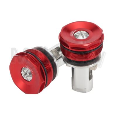 Preload Front Fork Caps Adjuster Bolts For KAWASAKI ZX-10R ZX10R