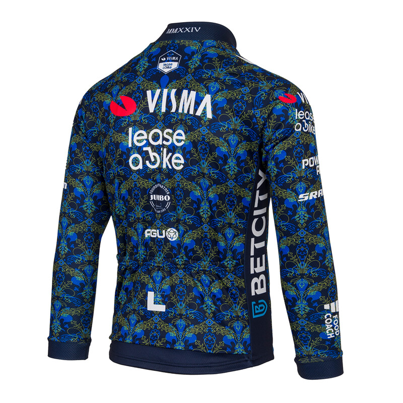 支給品　Jumbo visma　防風・サーマルベスト　サイクルジャージ　AGU 支給品 Jumbo visma 防風・サーマルベスト サイクルジャージ AGU