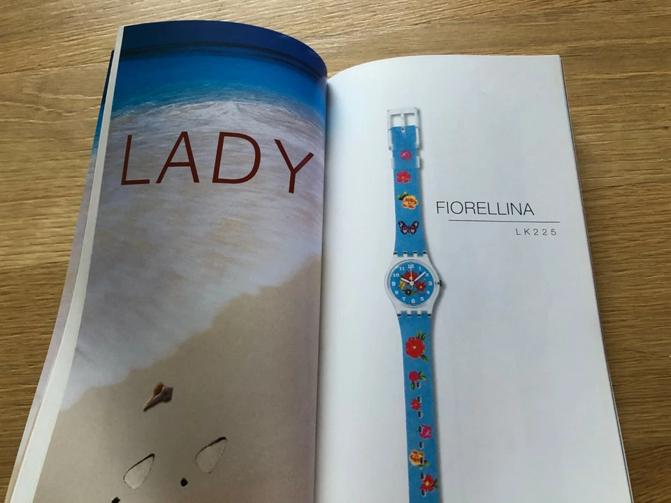 Vintage SWATCH Catálogo - Coleção de Relógios - Coleção Primavera Verão 2003 - Imagem 3 de 4