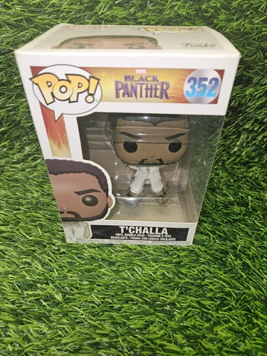 Funko POP! Marvel: Black Panther T'challa #352 Wakanda Tchalla Light Box Ware