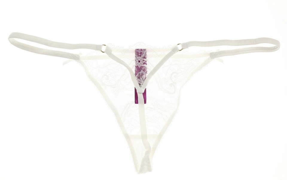 L'Agent by Agent Provocateur 242368 Mujer Madalene Tanga Ropa Interior Crema Talla L Foto 4 de 4