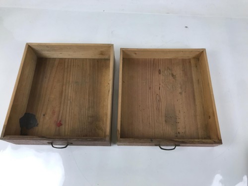 Japanische Holz Werkzeugtruhe Kougubako Vintage Aufbewahrung Werkzeugkiste 7 Schubladen Braun T402 - Bild 10 von 13