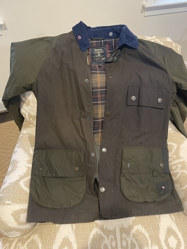 B barbour jacket size 