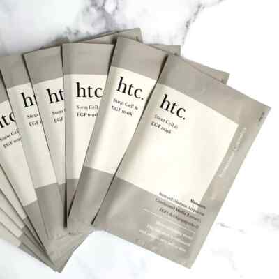 htc. Stem Cell & EGF mask 60枚セット HTC Stem Cell & EGF Mask 10 Sheets Hitokan Niacinamide Hito Skin