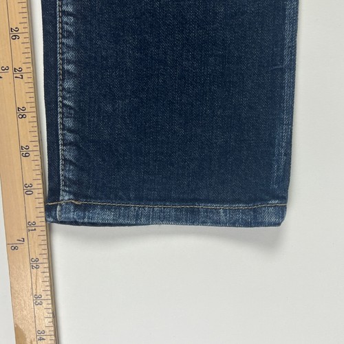 Calvin Klein Boyfriend Womens Jeans Size 27/4 Blue Dark Wash Stretch - 第 9/11 張圖片