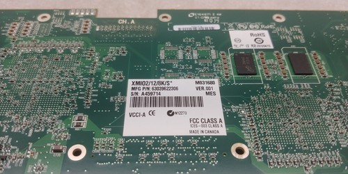 MATROX XMI02/12/8K/S Y7291-02 REV B, CAPTURE VIDÉO EXCELLENT ÉTAT LIVRAISON GRATUITE - Photo 7/8