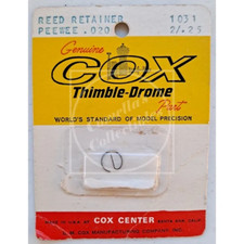 Vintage NOS Cox .020 Reed Retainer 1  1031 Open Box