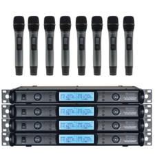 W Audio Dtm 600h 8 Way Handheld Lapel System (606.0mhz-614.0mhz) V2