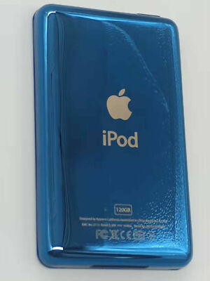 綺麗なiPod classic第7世代160GBからSD256GBに 青 ブルー iPod