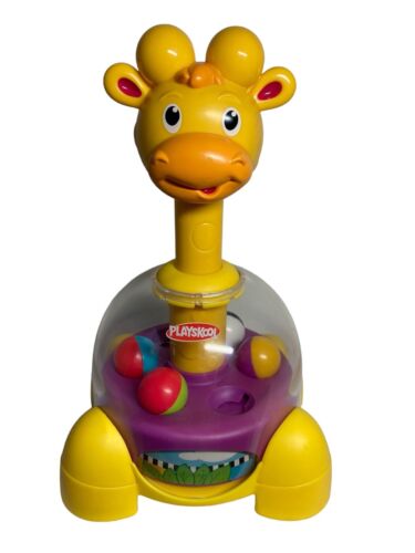 Playskool Giraffe Giraffalaff Tumble Top 2011 Ball Popper Sensory Toy 39972 - Picture 1 of 9
