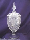 Duncan and Miller Candy Dish Jar With Lid Floral Leaf Pattern EAPG Stunning! — photo 4
