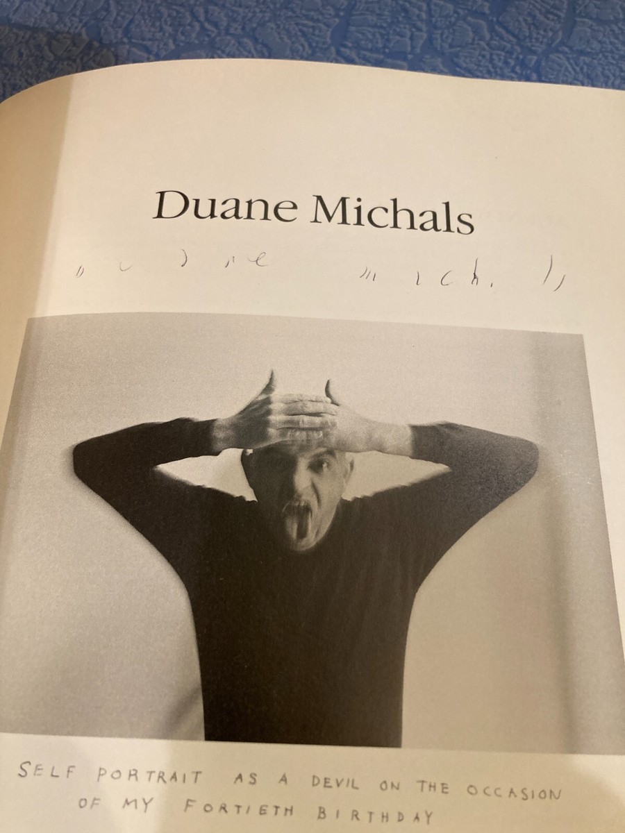 DUANE MICHALS Duane Duck PB MOMA Oxford 1984 SIGNED