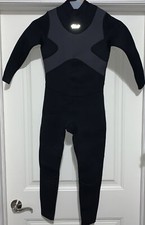 Hevto Wetsuits Kids  Youth Neoprene CLY001 Long Sleeve Black/Grey Sz 12 NEW