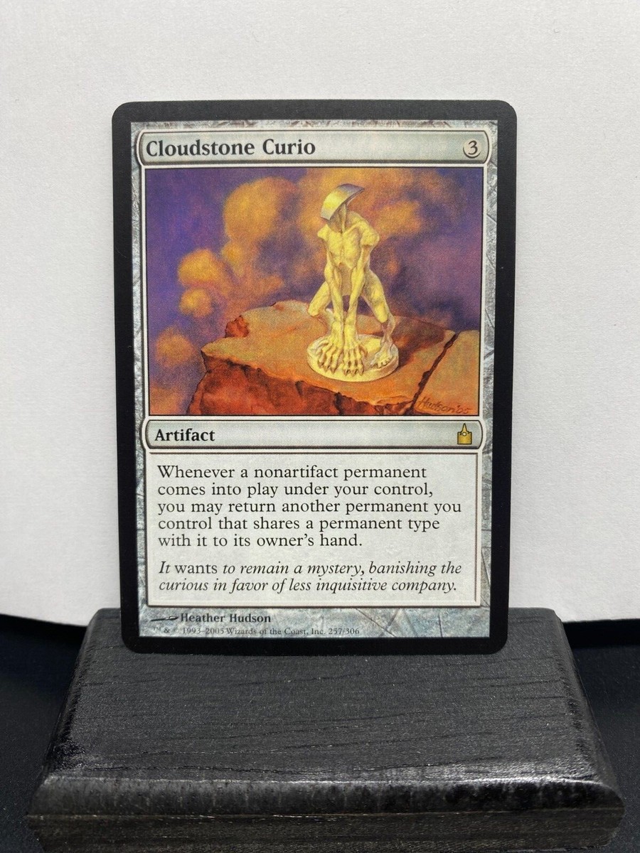 マジック：ザ・ギャザリング - ●MTG RAV 雲石の工芸品/Cloudstone Curio 日本語 3枚● 雲石の工芸品/Cloudstone Curio》[RAV] 茶R | 日本最大級 MTG