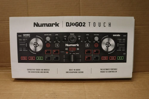 Numark DJ2GO2 Touch Pocket DJ Controller for Serato
