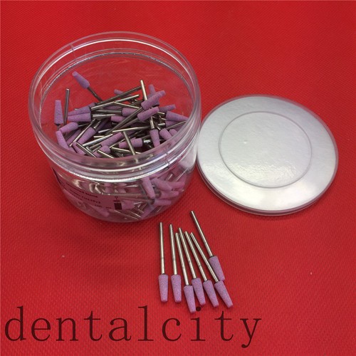 100pcs sharp Gravel Ceramic Mounted Point Burs Polisher 2.35mm Dental Materials - Picture 8 of 9