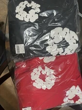 Denim Tears Cotton Wreath Hoodie RED Size L (Brand new !1:1!)