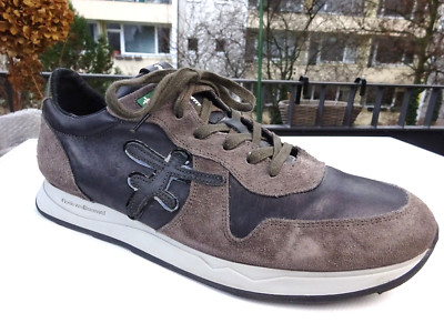 Floris Van Bommel men's shoes sneaker suede brown Holland size 43 1/3 (9) for new