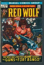 RED WOLF #1 FINE- 5.5