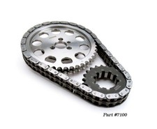 Comp Cams 7100 Keyway Adjustable Billet Timing Set Double Roller Sbc 265-400 Comp Cams 7100 Keyway Adjustable Billet Timing Set Double Roller Sbc 265-400