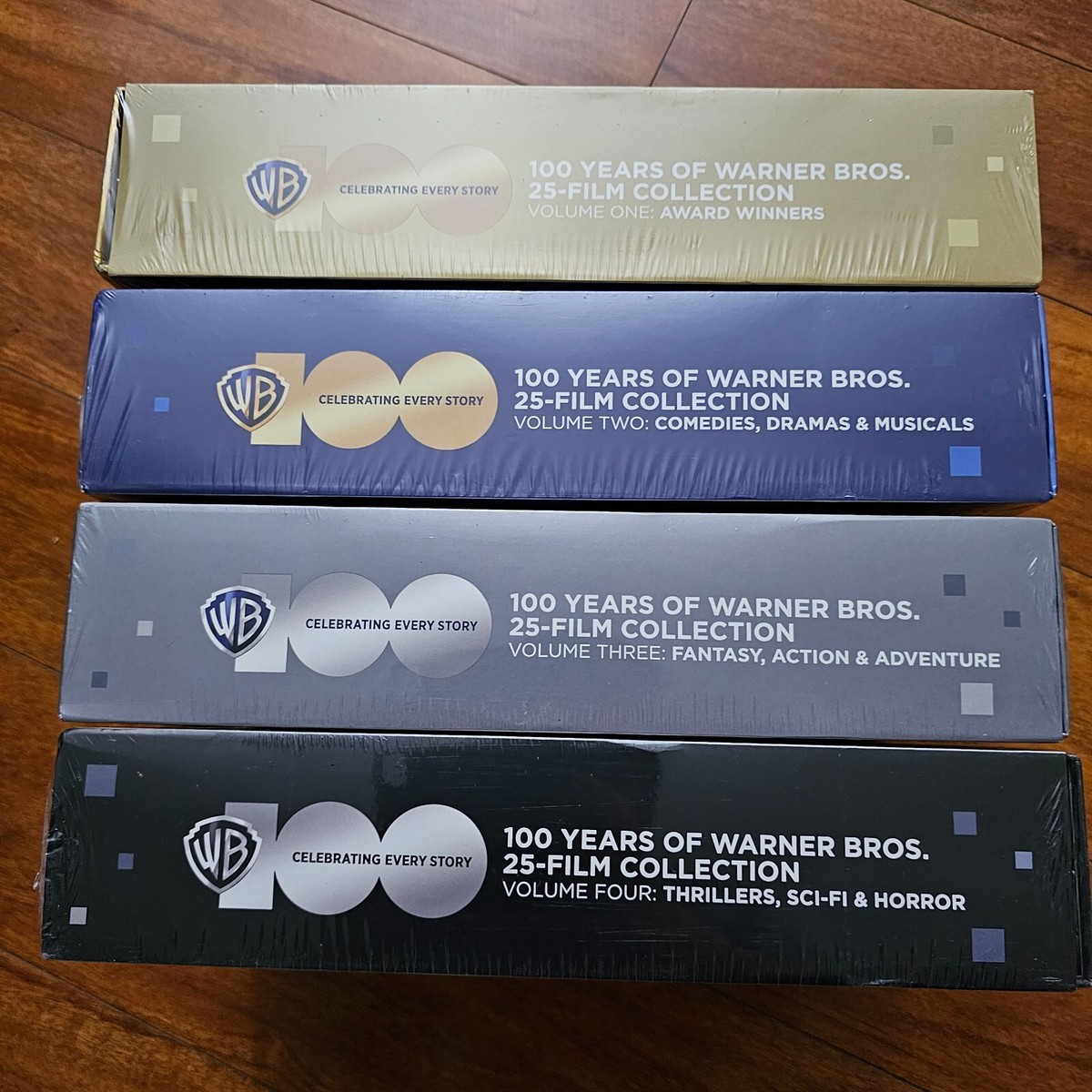 WB 100th 25 Film Blu-Ray Collection, Volume One,Two ,Three and