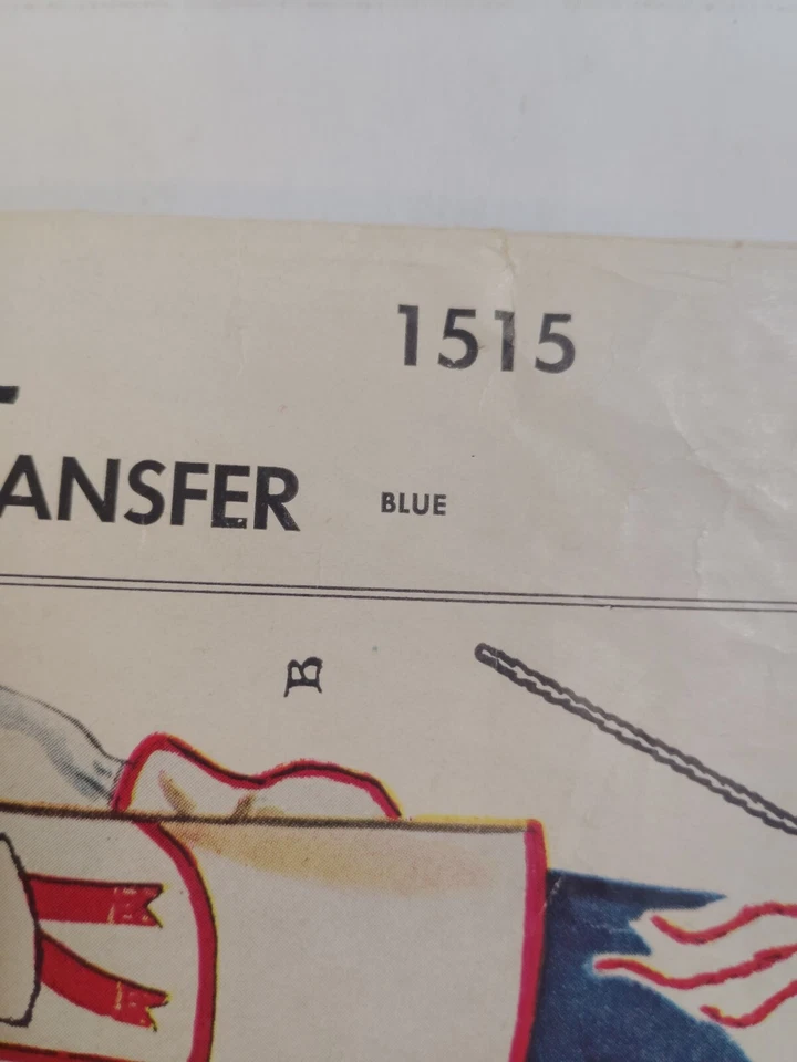 Apron Chef Hat Oven Mitt McCalls 1515 Sewing Pattern McCall's VTG 40 BBQ Dog Pig - Image 4 of 4