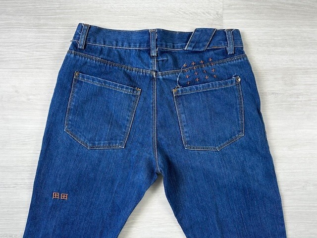 ツビ Tsubi 総柄デニム MADE IN AUSTRALIA 32 KSUBI TSUBI Jeans Mens 