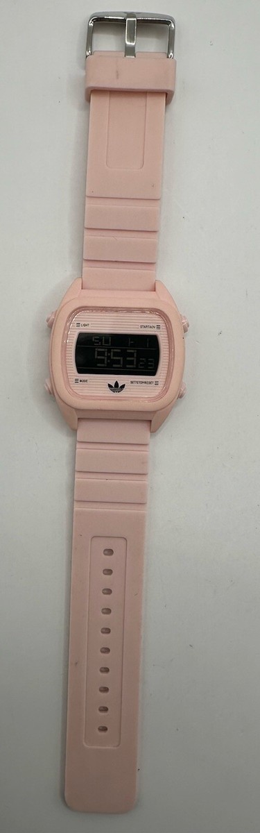Adidas Pink ADH2731 661302 Digital Watch New Battery Rare 40MM 8
