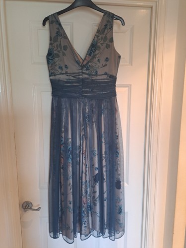 Coast dress luxury silk printed material - Cocktail, Wedding guest. Size 12 - Picture 2 of 5