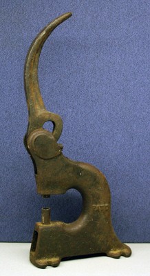 antique leather punch