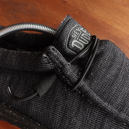 Hey Dude Halbschuhe Herren Gr. 13 BLK Wally Stretch Slipper leichte Freizeitschuhe - Bild 12 von 14