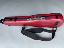 Violin Case, RED, 4/4 Advanced Violin Case 4/4 Carbon Composite High Strength
