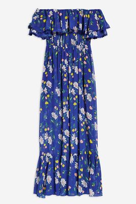 topshop bardot a line dress New Topshop Bardot Maxi Dress (Size 2)