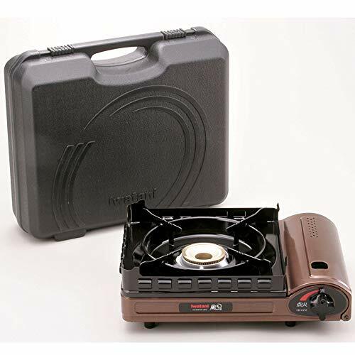 Iwatani Cassette Gas Stove Konro Kazemaru Portable Brown Camp