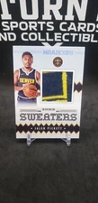2023-24 Hoops Jalen Pickett Rookie Sweater Patch No. RSW-JPI Denver Nuggets